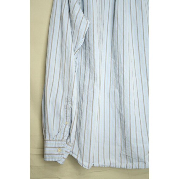 Timberland Shirt Light Blue Long Sleeve Stratham Issue Button Up Men's Size XXL - Picture 9 of 13